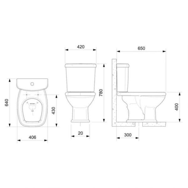 KIT BACIA SANIT C/CX ACOP FIT - Image 2