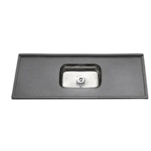 PIA DECORALITA MÁRMORE SINTÉTICO BOJO INOX