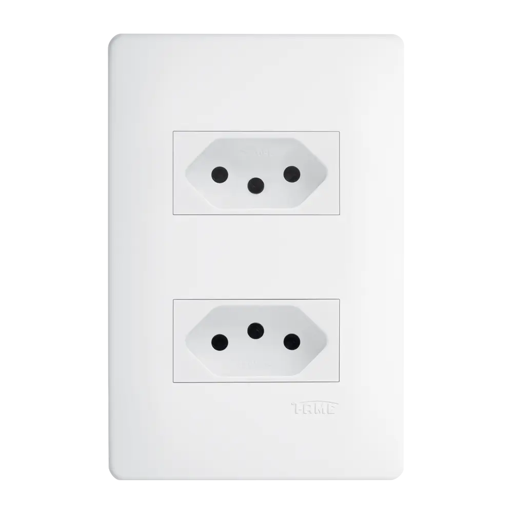 2 TOMADAS 2P+T 10A FAME HABITAT