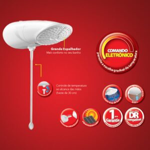 DUCHA LORENZETTI TOP JET ELETRÔNICA 127/220V