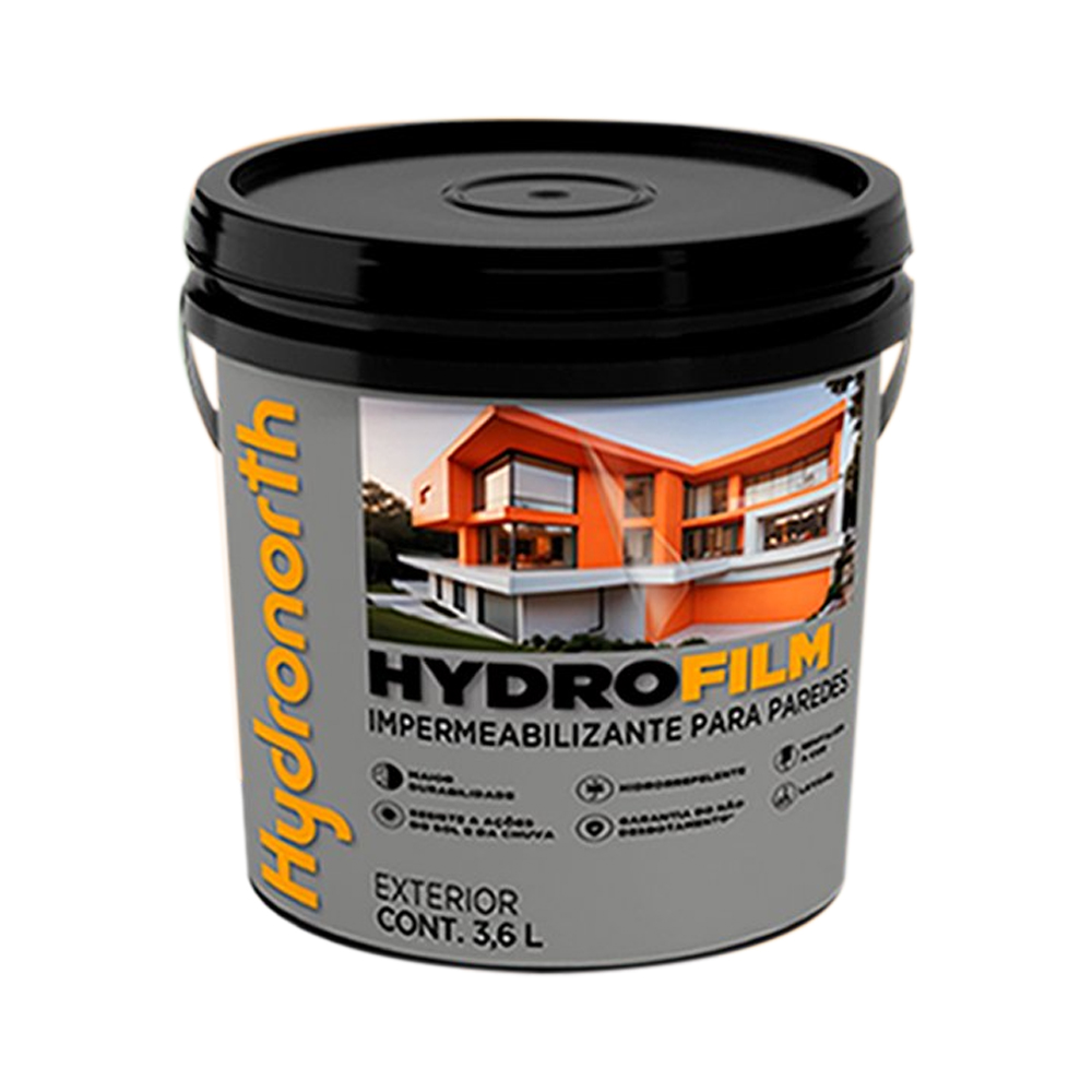 HYDROFILM IMPERMEABILIZANTE PARA PAREDES 3,6L HYDRONORTH