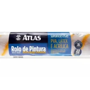 ROLO DE LÃ ANTIRESPINGO ATLAS 773/10 23CM